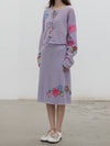 YANYAN KNITS Fall/Winter 2025 Collection: FAFA Alpaca Wool Knit Sweater/Top/Pencil Skirt YYK-YYW24-1942-ZI (Wool Sweater)